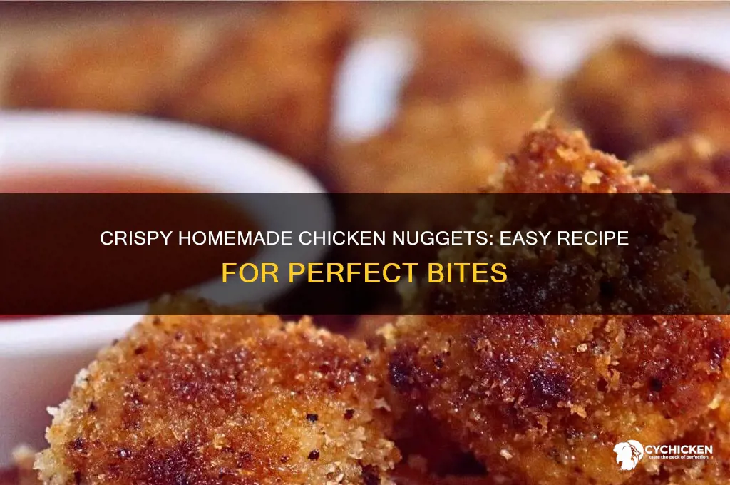 how ro make chicken nuggets