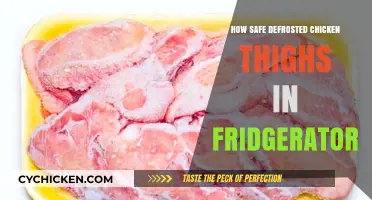 Safe Defrosting of Chicken Thighs in the Fridge: A Guide
