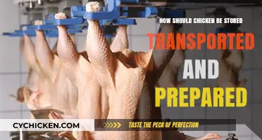 Storing, Transporting, and Preparing Chicken: A Guide