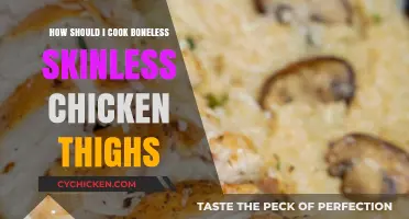 Perfectly Juicy: Mastering Boneless Skinless Chicken Thighs Cooking Techniques