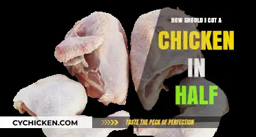 Cutting Chicken in Half: A Step-by-Step Guide