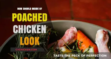 Perfectly Poached Chicken: What the Inside Should Look Like