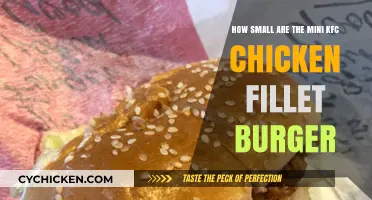 Mini KFC Fillet: Small But Mighty Burger