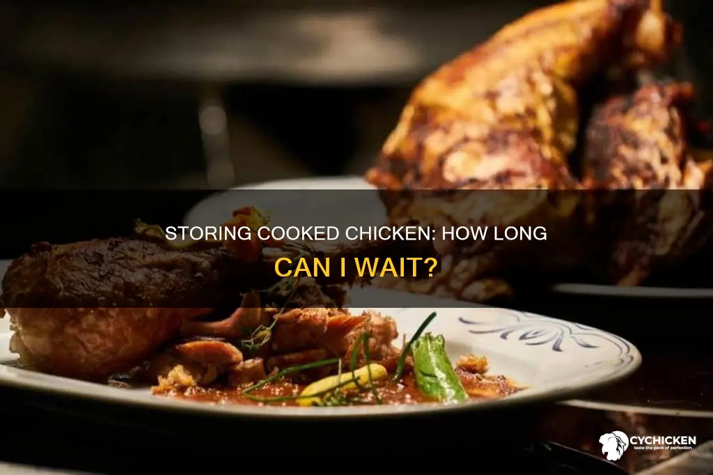 how soon after boiling chicken do i put it away