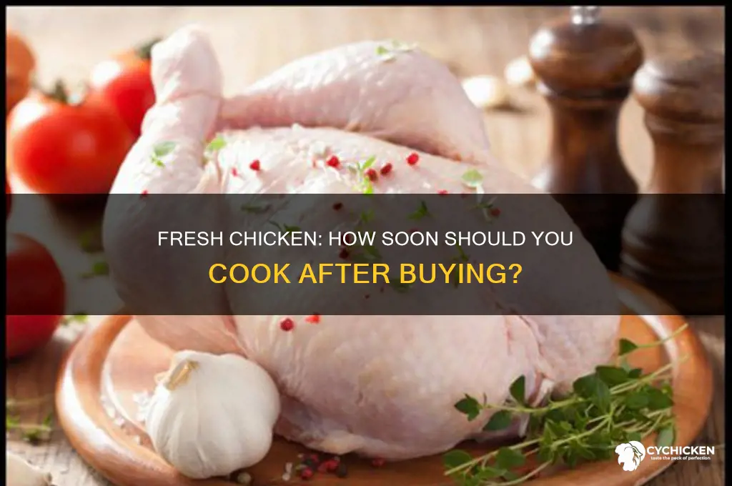 how soon do you have to make chicken after buying