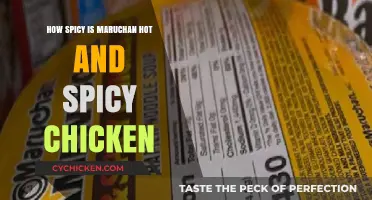 Maruchan Hot and Spicy Chicken: A Scoville Heat Review