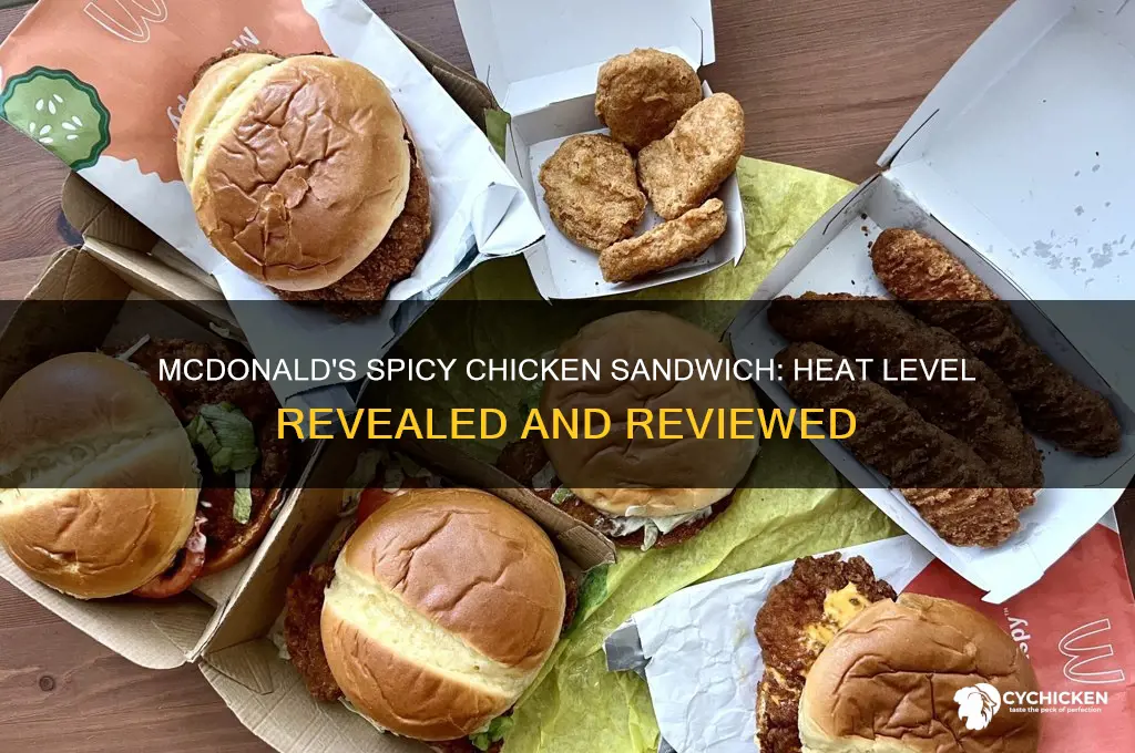 how spicy is mcdonald