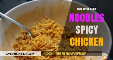Mr. Noodles Spicy Chicken: Heat Level Review and Taste Test