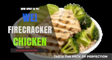 Pei Wei Firecracker Chicken: Unveiling the Fiery Spice Level