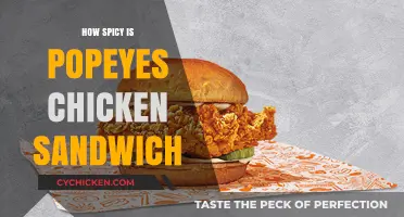 Popeyes Chicken Sandwich: Unveiling Its Fiery Spice Level and Flavor
