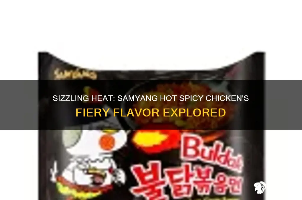how spicy is samyang hot apicy chicken
