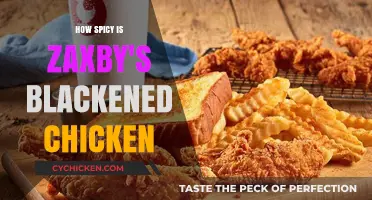 Zaxby's Blackened Chicken: Unveiling the Fiery Spice Level