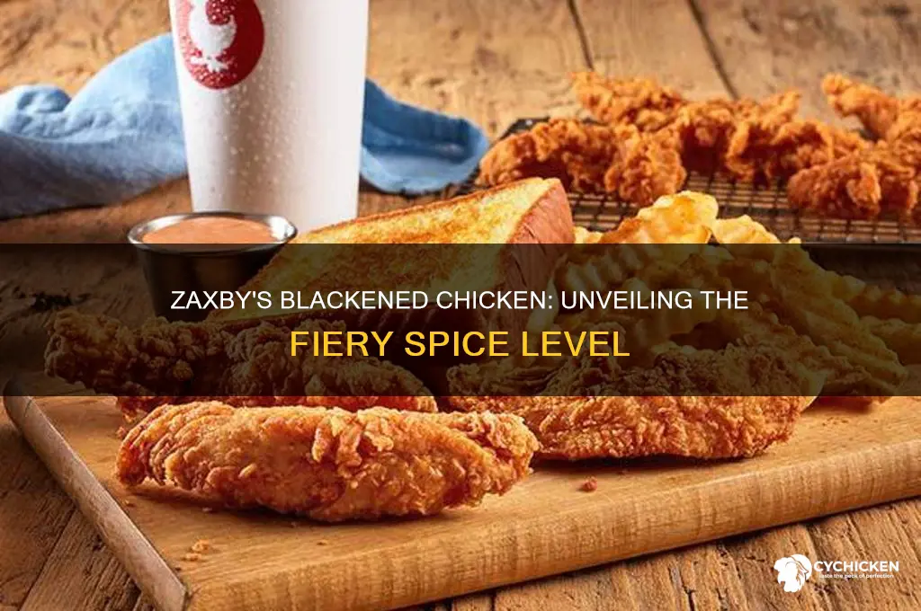 how spicy is zaxby