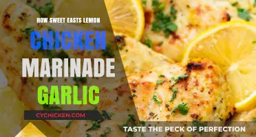 Sweet & Savory Lemon Chicken Marinade with Garlic: A Flavorful Twist