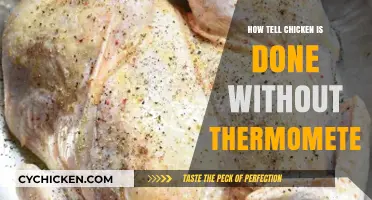 Mastering Perfectly Cooked Chicken: Visual and Tactile Cues Without a Thermometer
