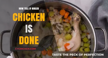 Mastering Boiled Chicken: Surefire Signs It's Perfectly Cooked