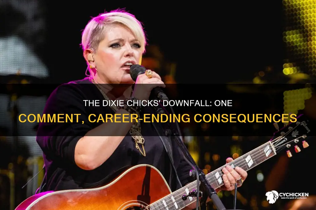 how the dixie chicks ruined their career
