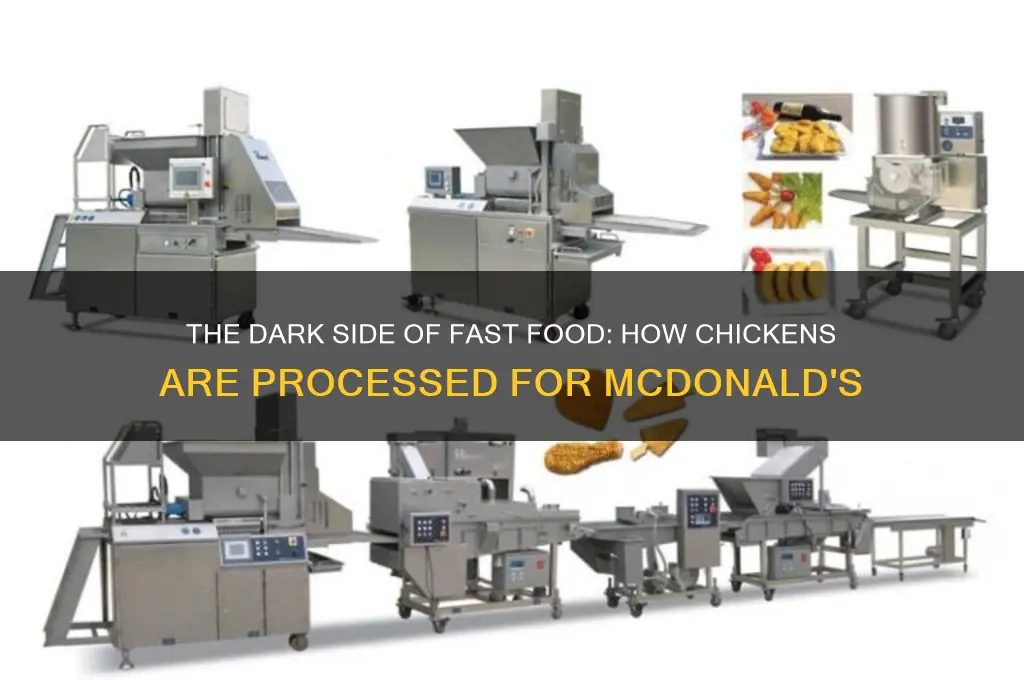 how they chop up chicks for mcdonalds