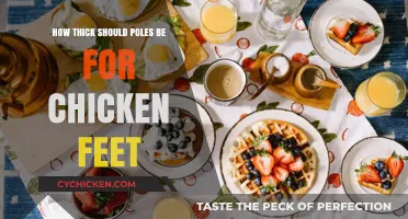 Chicken Feet Poles: Choosing the Right Thickness
