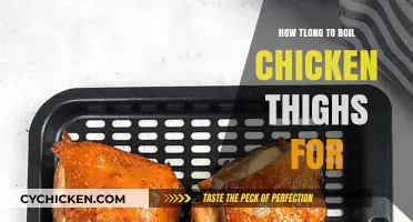 Perfectly Cooked Chicken Thighs: Optimal Boiling Time Guide