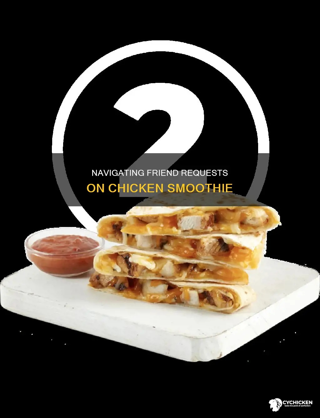 how to accept a friend request on chicken smoothie