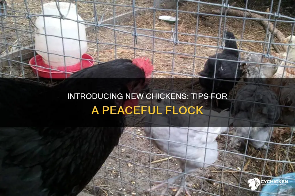 how to add a chicken to a flock