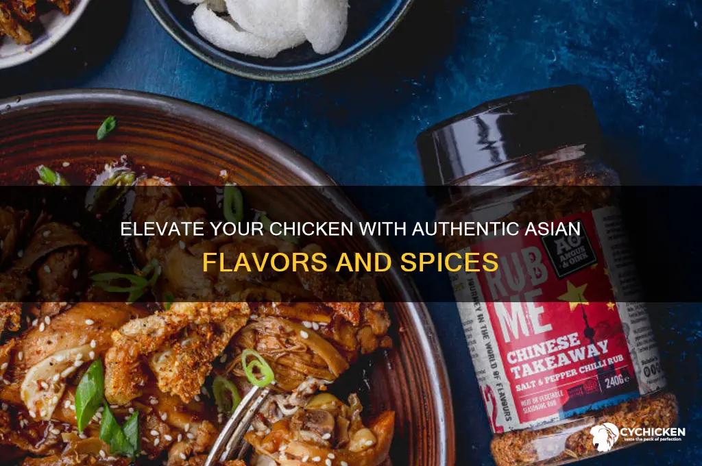 how to add asian flavor to chicken