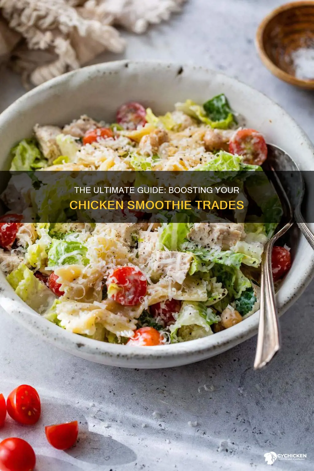 how to add c to a trade chicken smoothie