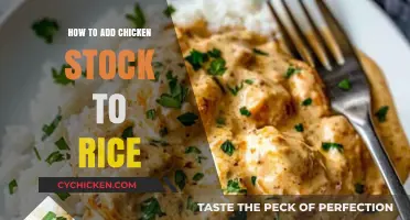 Enhance Your Rice with Flavorful Chicken Stock: A Simple Guide