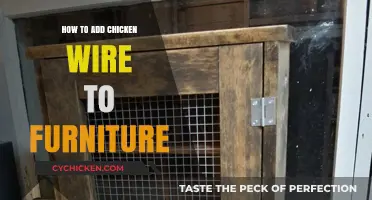 Creative DIY Guide: Adding Chicken Wire to Furniture for Rustic Charm