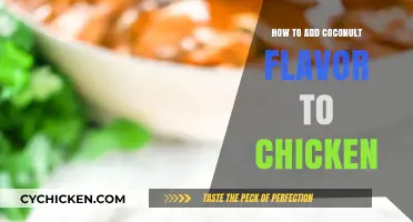Enhance Your Chicken with Tropical Coconut Flavor: A Tasty Guide