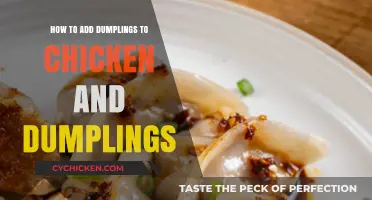 The Ultimate Guide to Adding Dumplings to Chicken and Dumplings