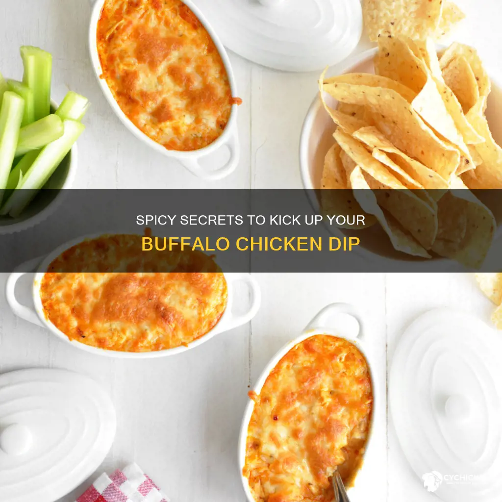 how to add extra heat to buffalo chicken dip