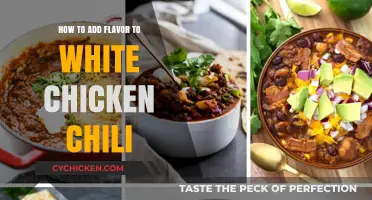 Enhancing White Chicken Chili: Adding a Kick of Flavor