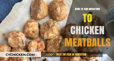 Juicy Chicken Meatballs: Simple Tips to Add Moisture and Flavor