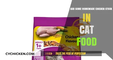 Enhance Your Cat's Food with Chicken Stock
