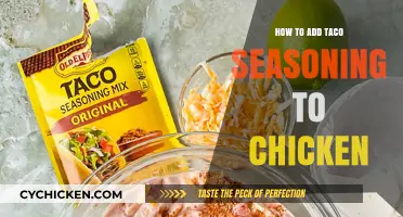 Spice Up Your Chicken: Easy Taco Seasoning Addition Guide
