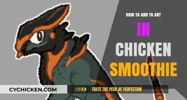 Guide to Adding Art to Chicken Smoothie