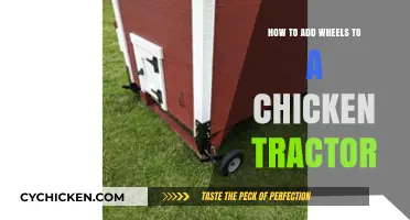 Building a Mobile Chicken Tractor: Adding Wheels for Easy Movement