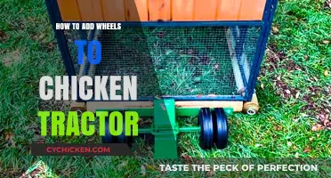 DIY Chicken Tractor Upgrade: Adding Wheels for Easy Mobility