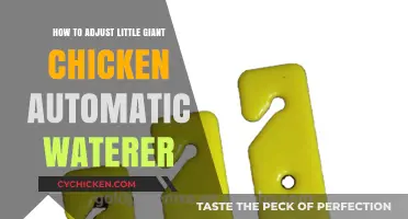 Adjusting Your Little Giant Chicken Automatic Waterer: A Step-by-Step Guide