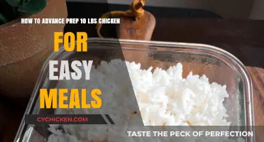 Quick Chicken Prep: 10 Pounds to Easy Meals