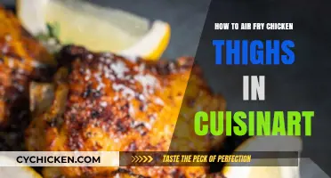 Perfectly Crispy Air Fryer Chicken Thighs: Cuisinart Cooking Guide
