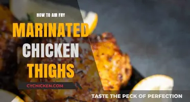 Perfectly Crispy Air Fryer Marinated Chicken Thighs: Easy Recipe Guide