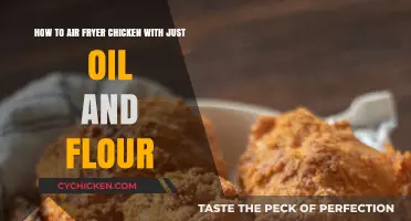Air Fryer Chicken: Flour & Oil Only