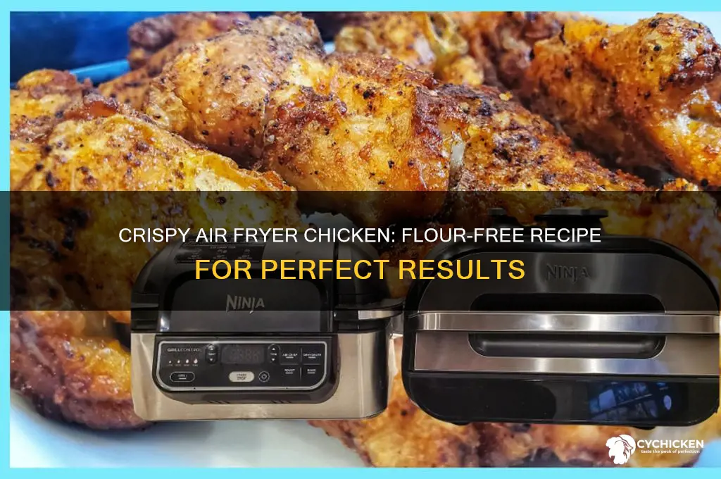how to air fryer chicken without flour