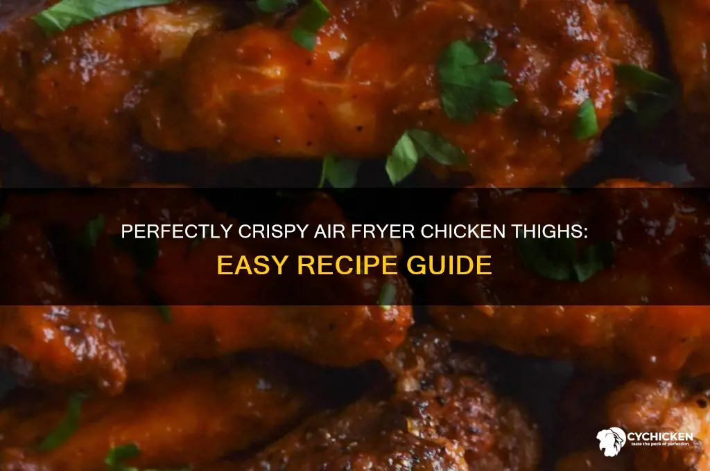 how to airfry chicken thigh