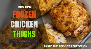 Crispy Perfection: Airfry Frozen Chicken Thighs Like a Pro