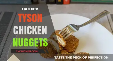 Perfectly Crispy Tyson Chicken Nuggets: Easy Air Fryer Guide