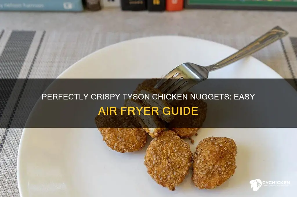 how to airfry tyson chicken nuggets
